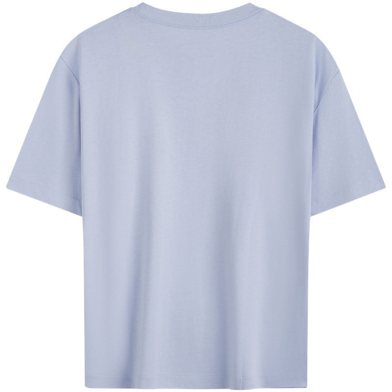 Calvin Klein Футболка SS25 Regular женская светло-фиолетовая — фото 3