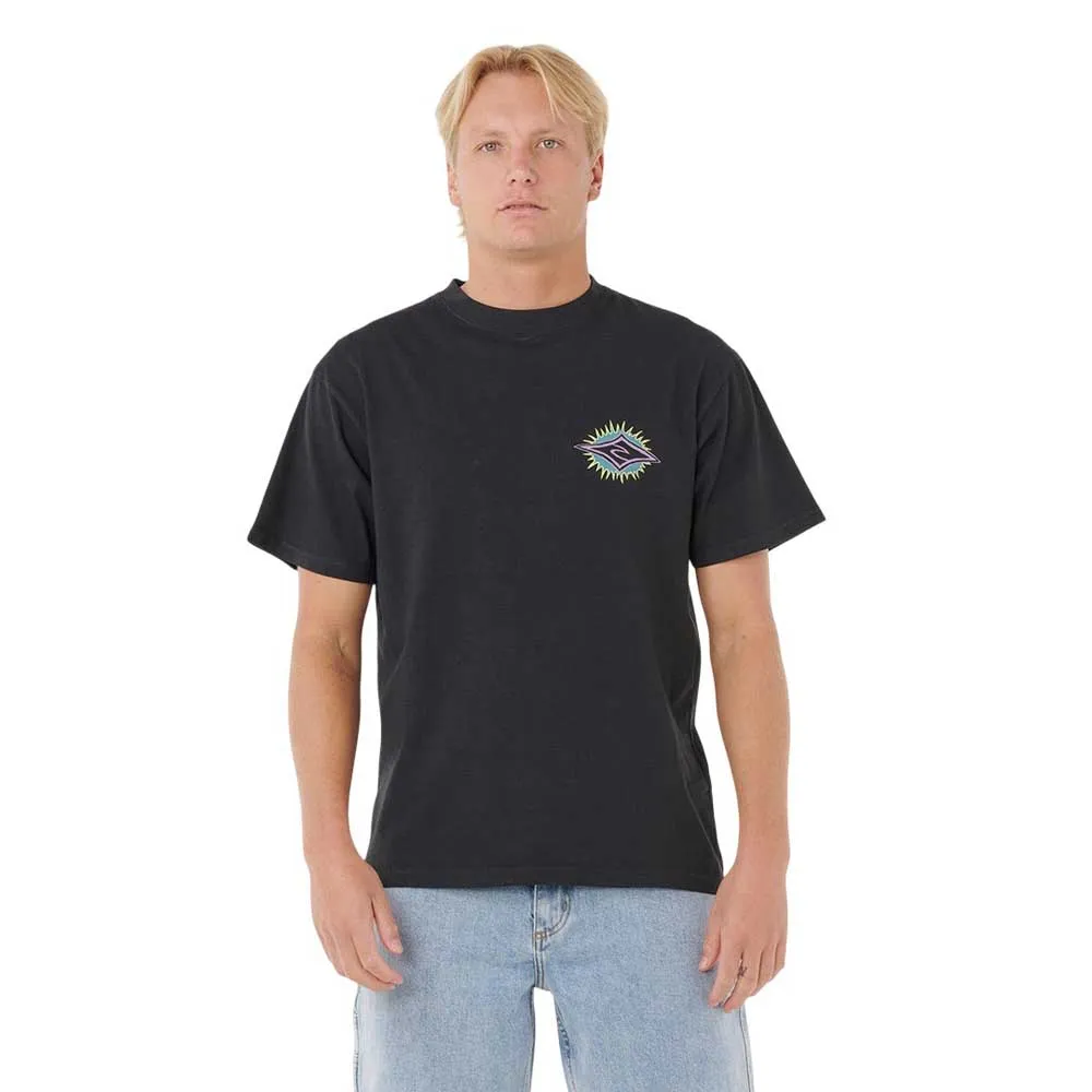 

Футболка с коротким рукавом Rip Curl Raw Burst, черный