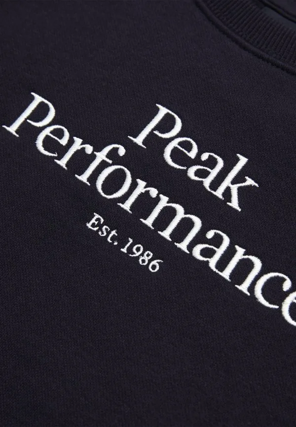 Оригинальная толстовка для экипажа Peak Performance, Black — фото 3