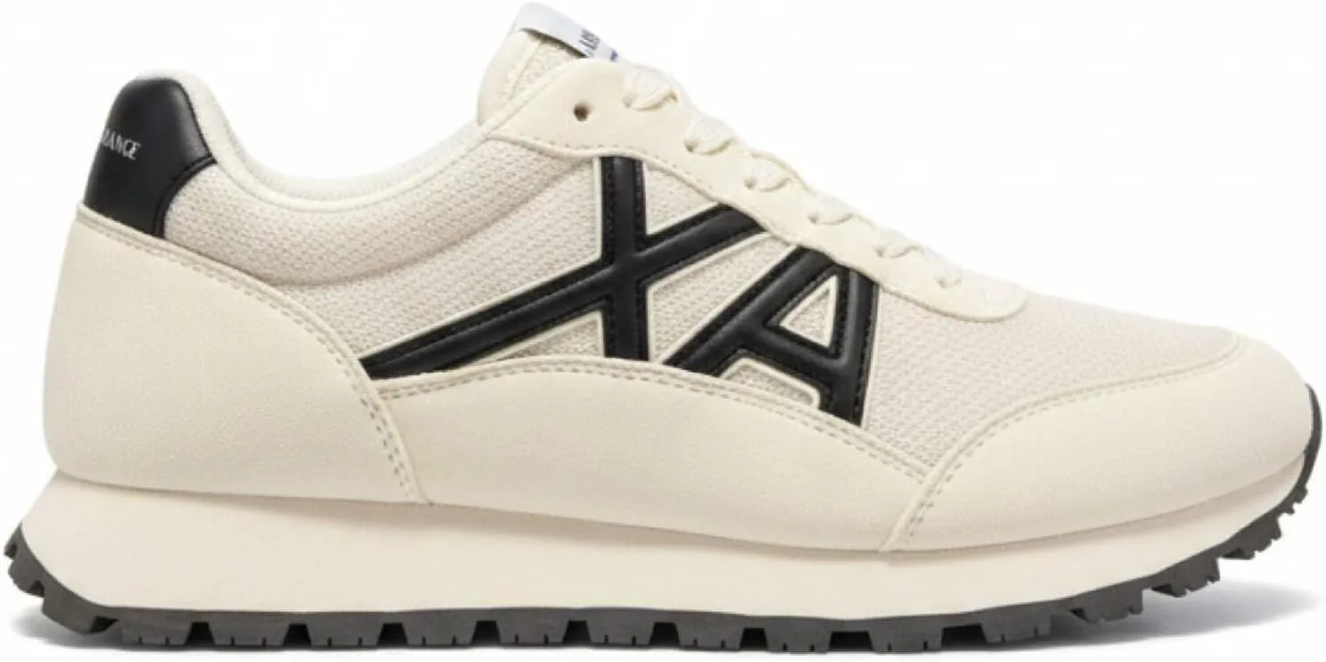 Мужские кроссовки Armani Exchange Drop, белый/черный — фото 2