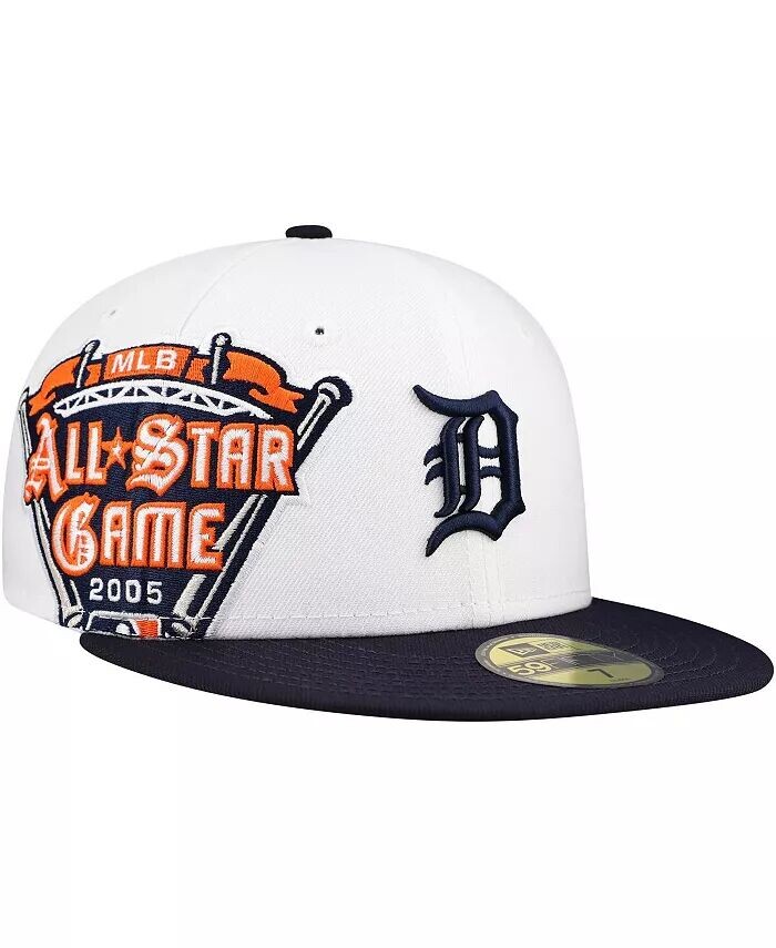 

Мужская белая/синяя бейсболка Detroit Tigers Major Sidepatch 59FIFTY New Era