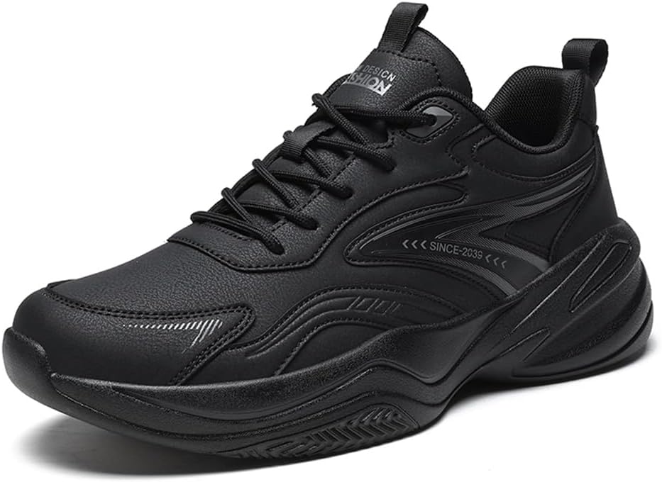 

Мужские спортивные кроссовки Rongduyan для прогулок, баскетбольных соревнований и активного отдыха на улице, черный/серый