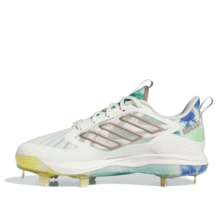 

Кроссовки adidas Adizero PureHustle 3 Elite Summer Bash Cleats 'White Multicolor' IG9603, разноцветный