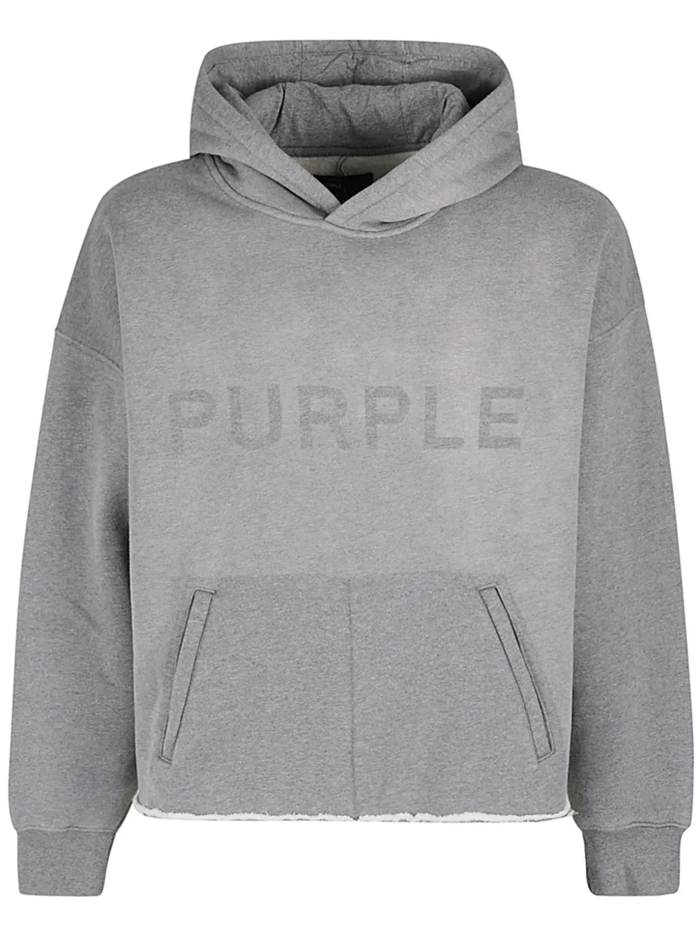 

Худи с логотипом Purple Brand, серый