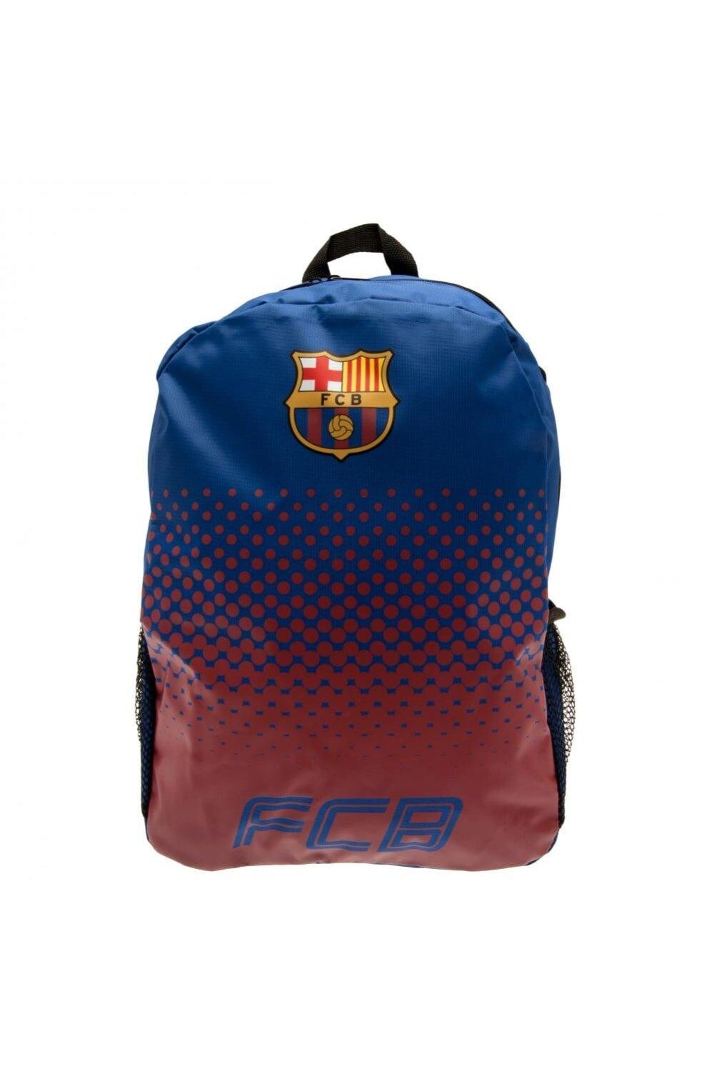 

Рюкзак Fade Design с сетчатыми боковыми карманами FC Barcelona, синий