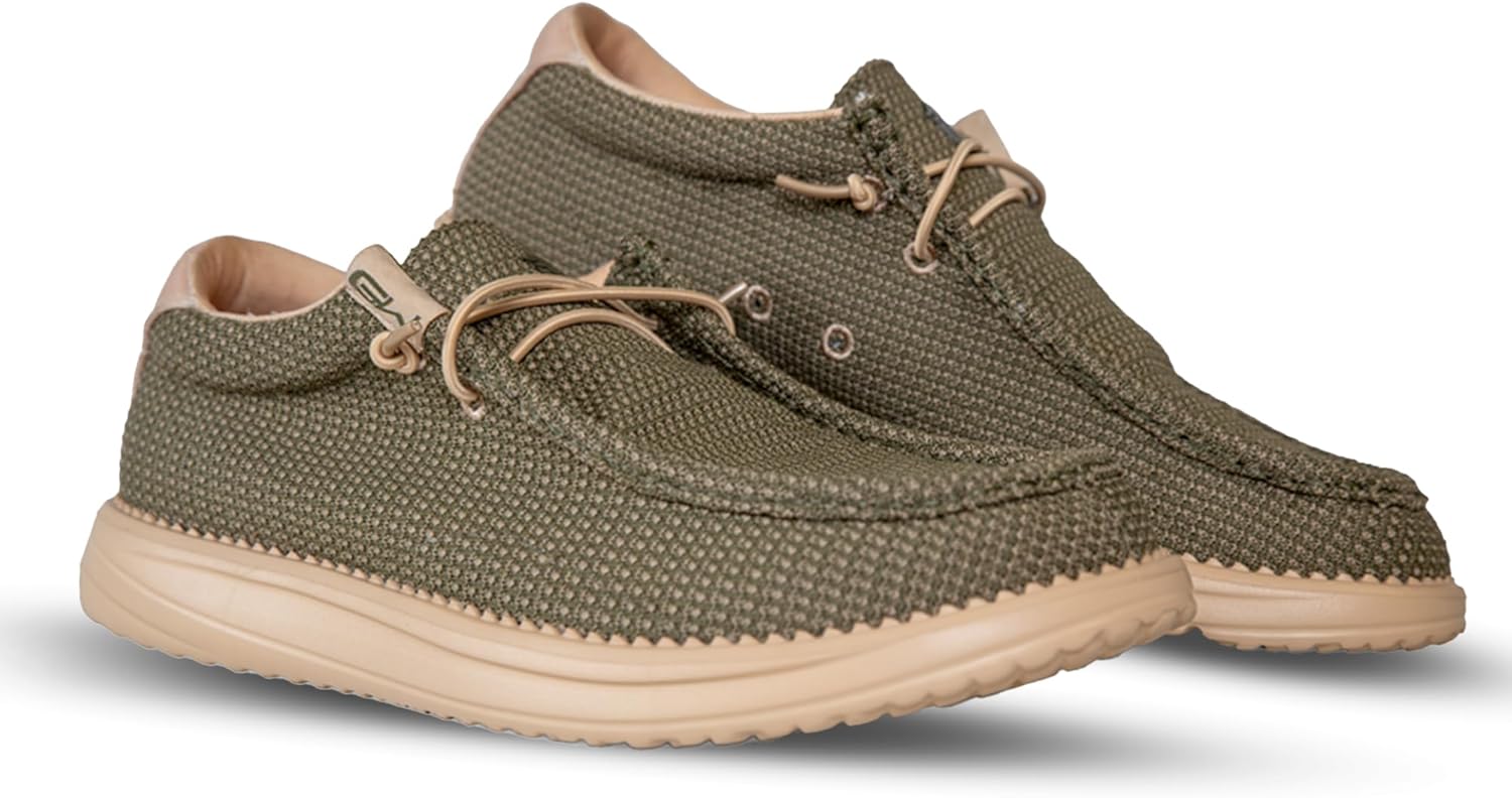 

Мужские ботинки Gator Waders для кемпинга - дышащие лоферы без шнуровки - эластичные шнурки - сверхлегкая амортизация на весь день - удобная посадка, Matagorda