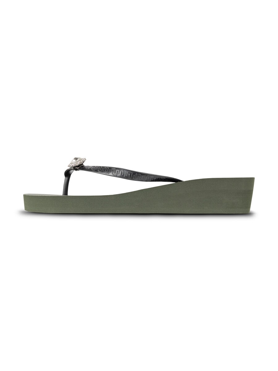 Классические балетки Uzurii Luxury Footwear Army, оливковый — фото 2
