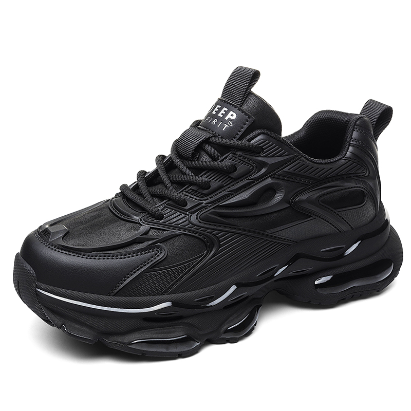 

JEEP SPIRIT Super Black Warrior обновленная коллекция Demon's Eye низкие массивные кроссовки мужские cool black