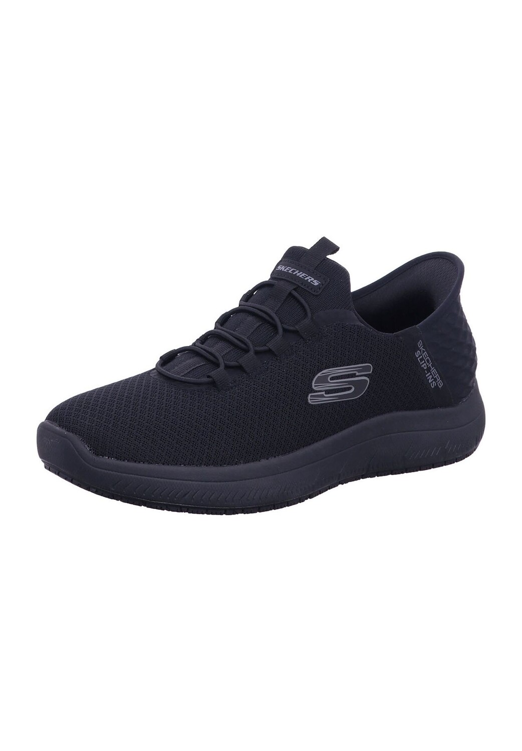 

Кроссовки рабочие слипоны Summits SR Colsin Black SKECHERS, черный