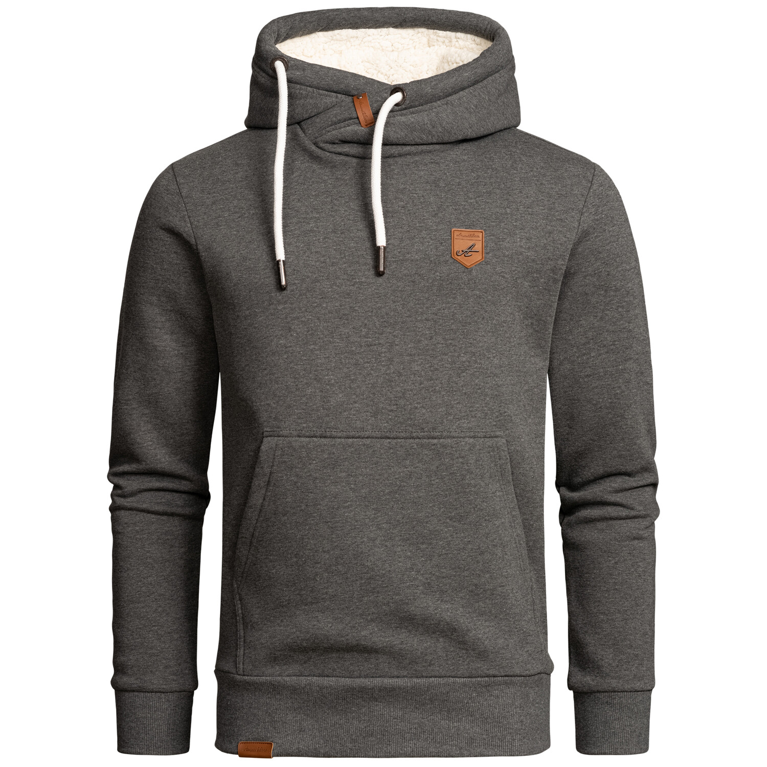 

Толстовка Amaci&Sons Kapuzenpullover, темно-серый