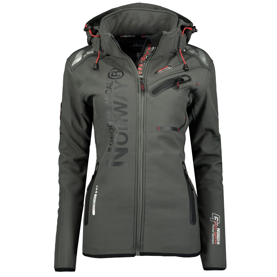 

Куртка софтшелл Geographical Norway n, серо черный