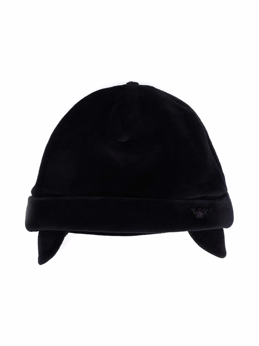 

Шапка бини с ушками Emporio Armani Kids, синий