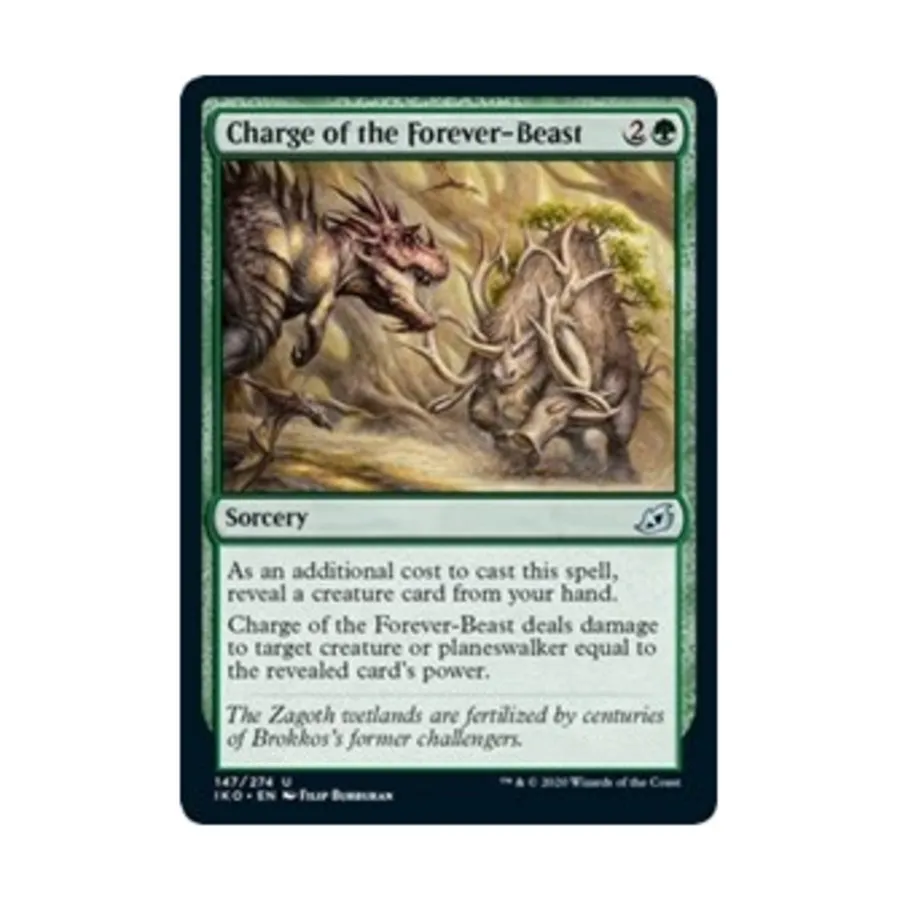 

CCG Атака Вечного Зверя (U), MTG - Ikoria - Lair of Behemoths