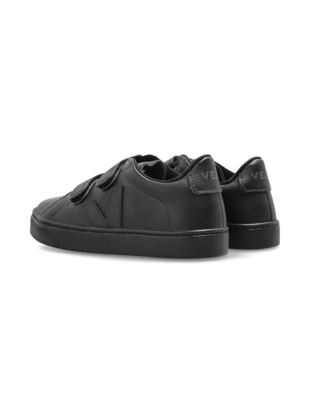 Кроссовки Esplar с двумя ремешками из кожи VEJA Kids, черный — фото 3