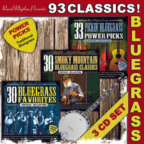 

CD диск 93 Classics ! Bluegrass - Power Picks / Various: 93 Classics ! Bluegrass - Power Picks / Various