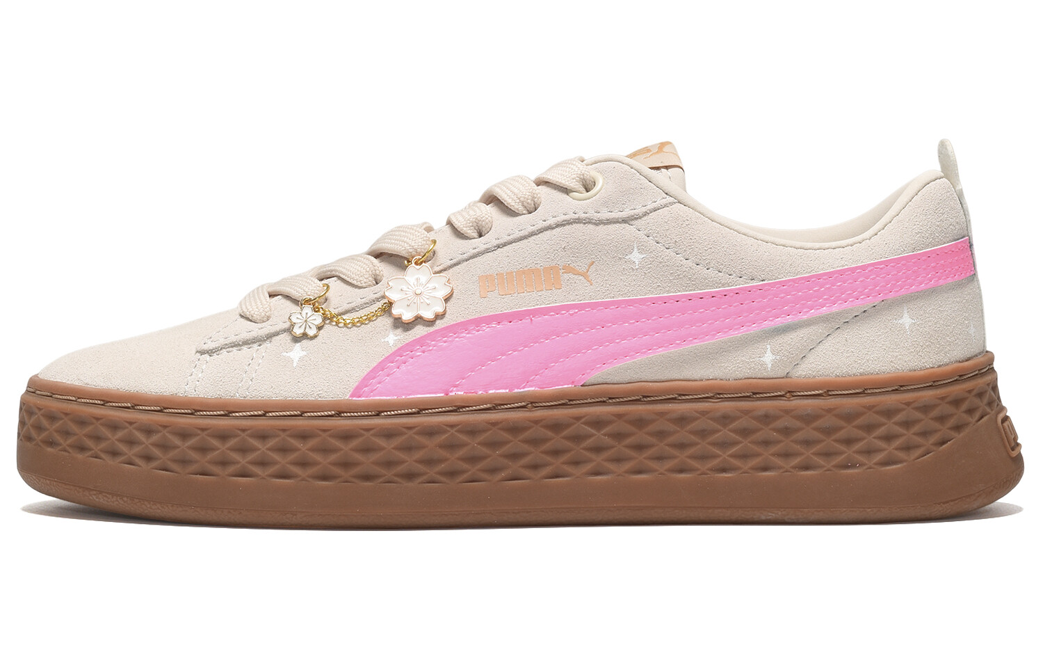 

Кеды, скейтборд обувь женская низкая Mesa/Tactile Rose/Cloud White Puma