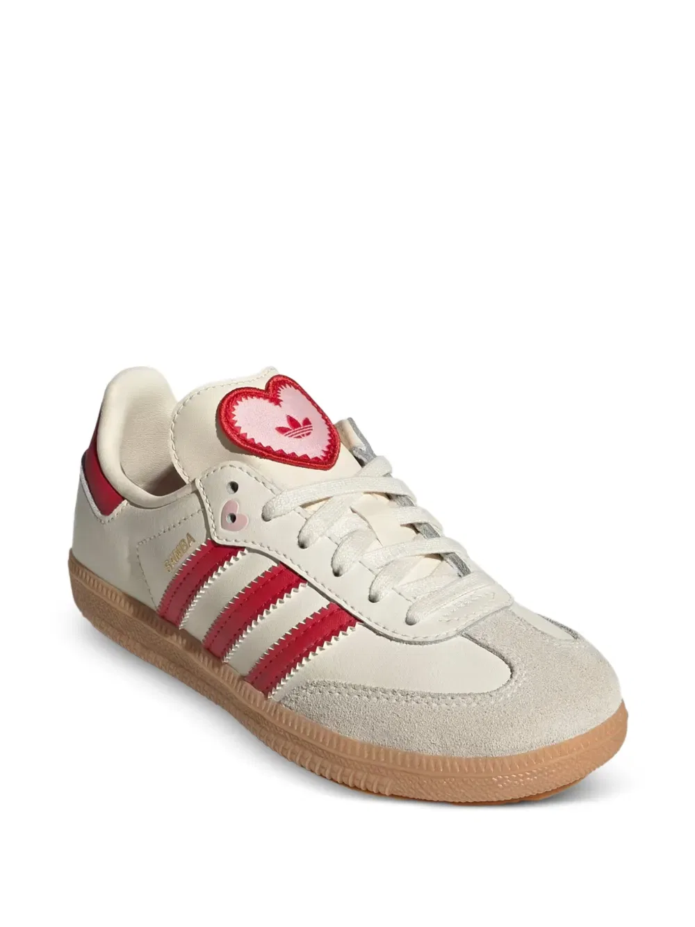 Кроссовки Samba og с сердечным мотивом Adidas, нейтральный