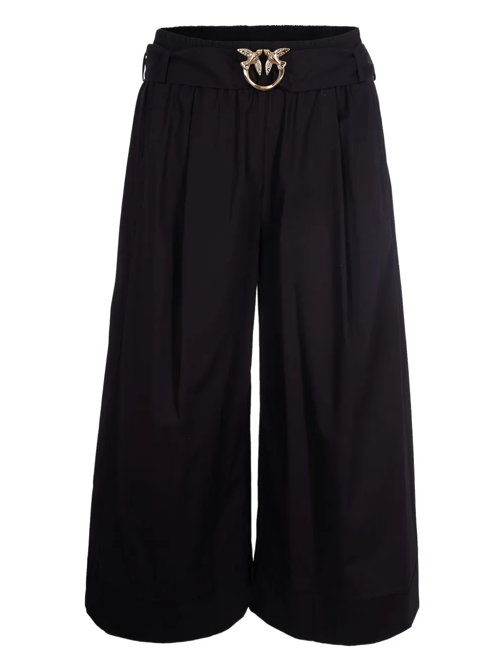 

Шорты с пряжкой с логотипом Pinko, черный