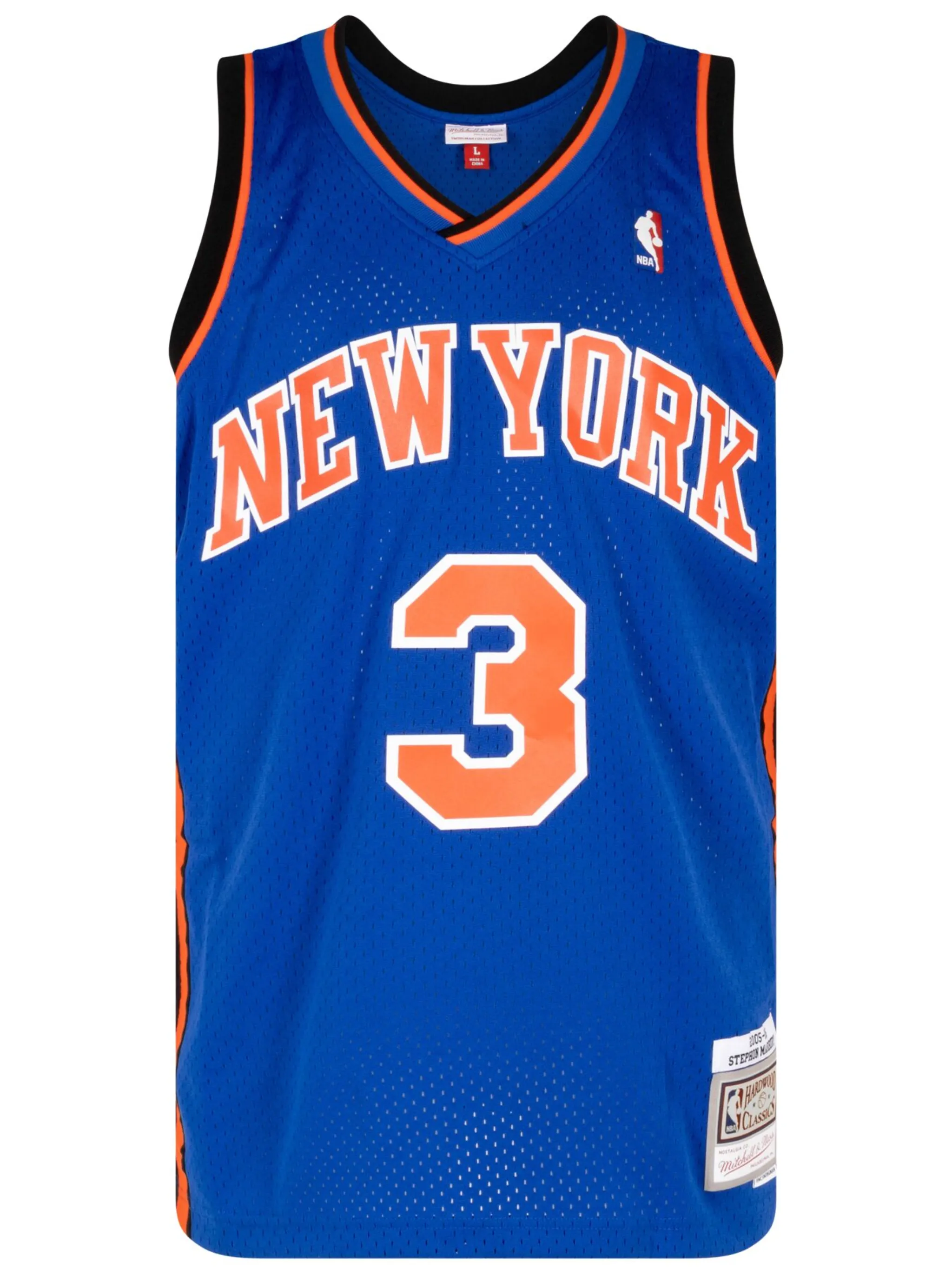 

Топ Swingman NBA New York Knicks 2005/06 Stephon Marbury Mitchell & Ness, синий