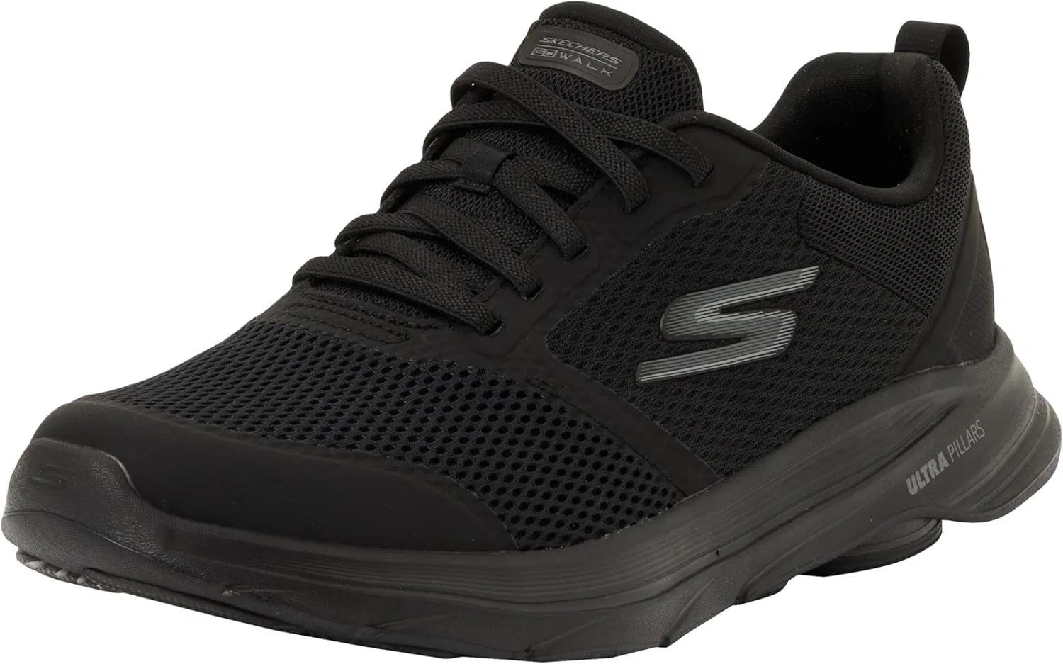 Мужские кроссовки Skechers Go Walk 8 Idris, Black Textile Trim
