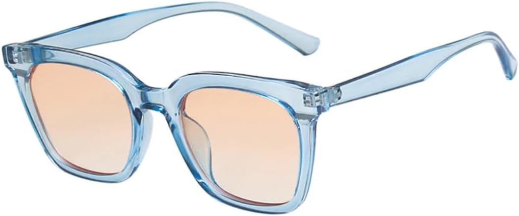 

Солнцезащитные очки с защитой UV400 | Большая оправа, линзы конфетных цветов | Для женщин и мужчин, для занятий спортом на открытом воздухе и вождения DSVIGF, Blue Orange