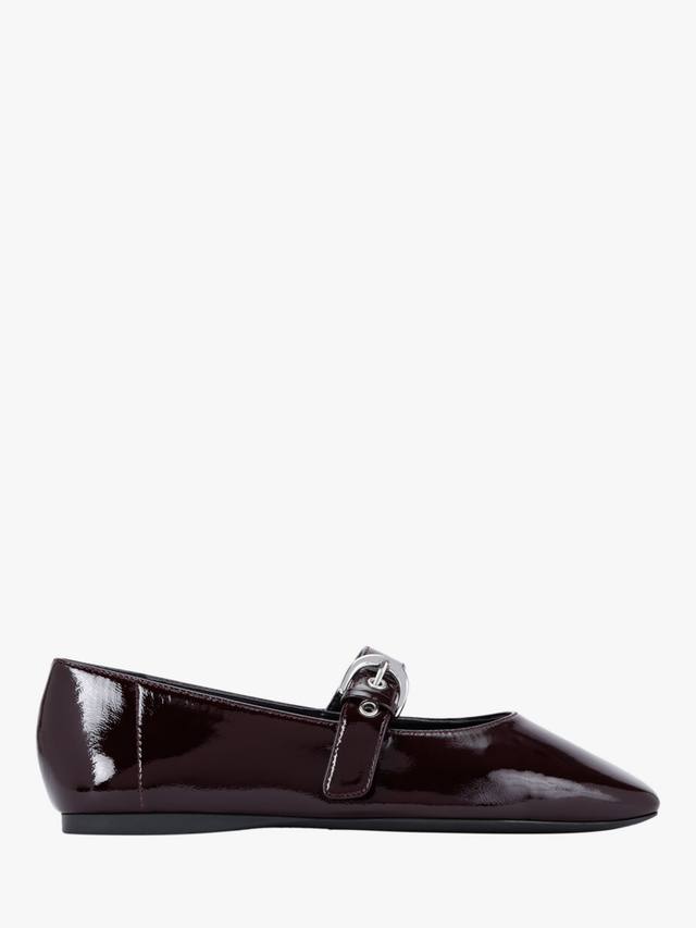 Балетные туфли из лакированной кожи nico KG Kurt Geiger, цвет Red Wine