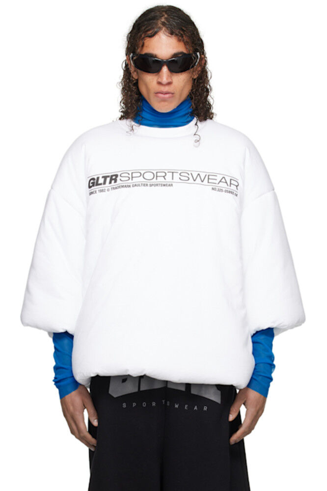 

Белая футболка Shayne Oliver Edition Jean Paul Gaultier
