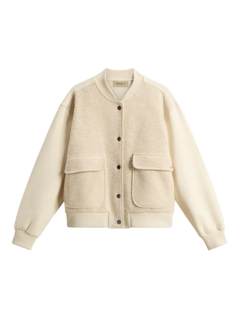 

Бомбер на пуговицах WOOLRICH, нейтральный