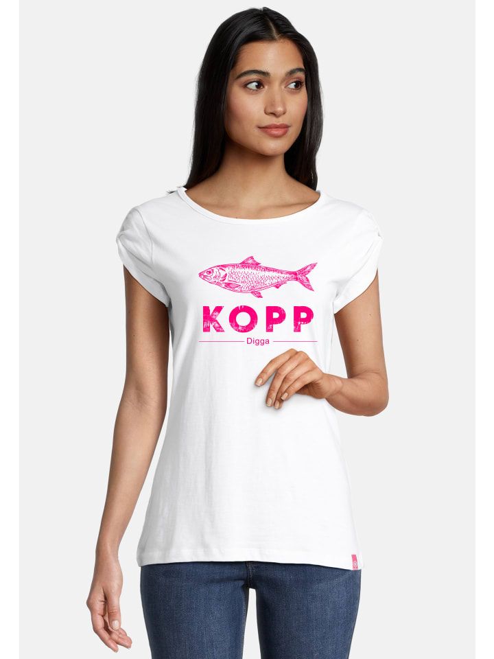 

Salzhaut Футболка BIIKE - FISCHKOPP DIGGA белого цвета, Белый, Salzhaut Футболка BIIKE - FISCHKOPP DIGGA белого цвета