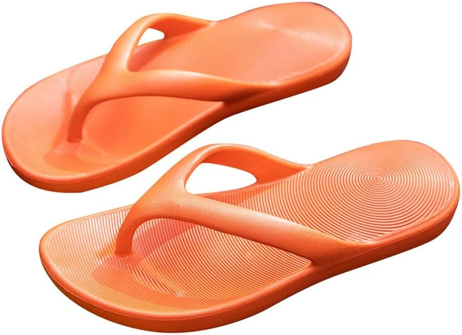 

Шлепанцы YXCKG для мужчин и мальчиков, сандалии-вьетнамки, летние тапочки с открытым носком, пляжные шлепанцы, бесшумная обувь для улицы, легкие тапочки унисекс, оранжевый