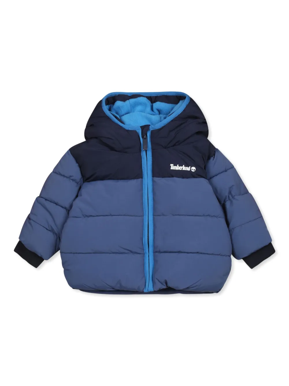 

Пуховик с капюшоном Timberland Kids, синий