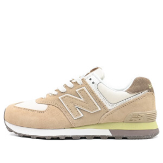 

Кроссовки New Balance 574 'Bone White', желто-коричневый