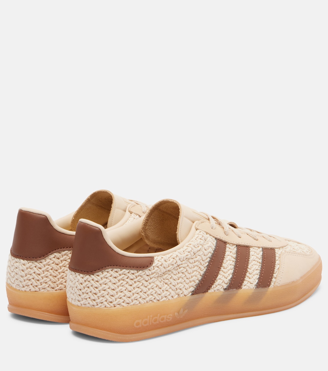 Gazelle Кроссовки с отделкой из замши Indoor Adidas, Sand Strata/Preloved Brown — фото 2