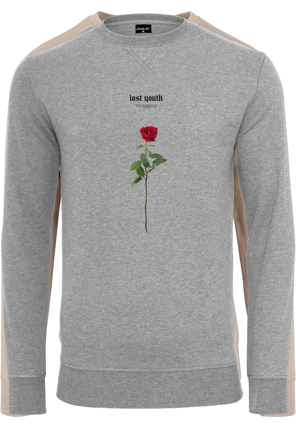 

Толстовка Mister Tee Crewneck Sweater, серый