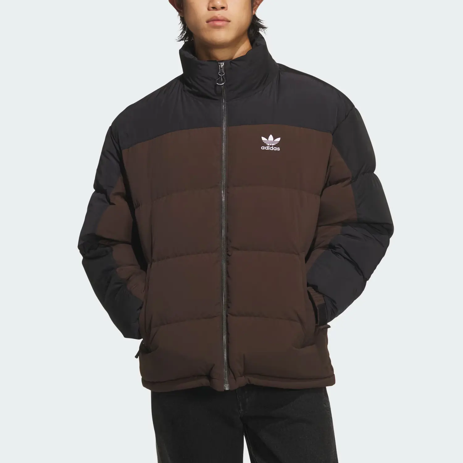 Мужская куртка regen down Adidas Originals, темно-коричневый — фото 3