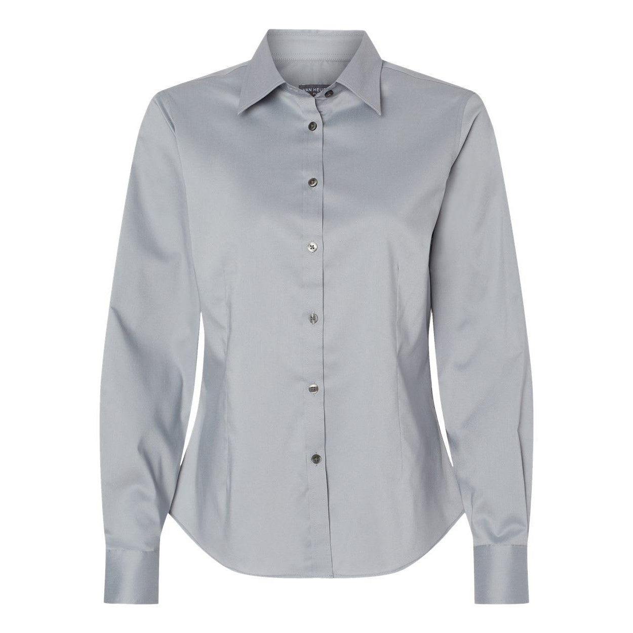 

Женская рубашка без морщин Van Heusen, серый