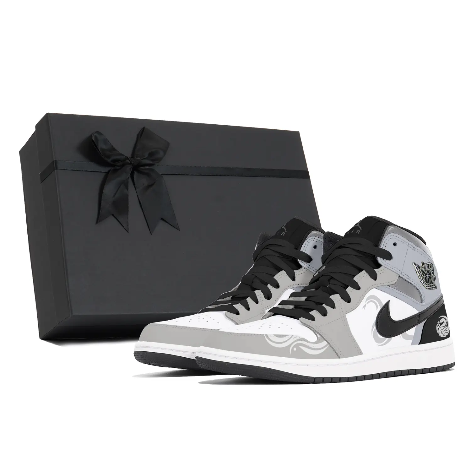 

Jordan Air 1 Haze And Fog устойчивые к истиранию мид-топ винтажные баскетбольные кроссовки для мужчин steel blue