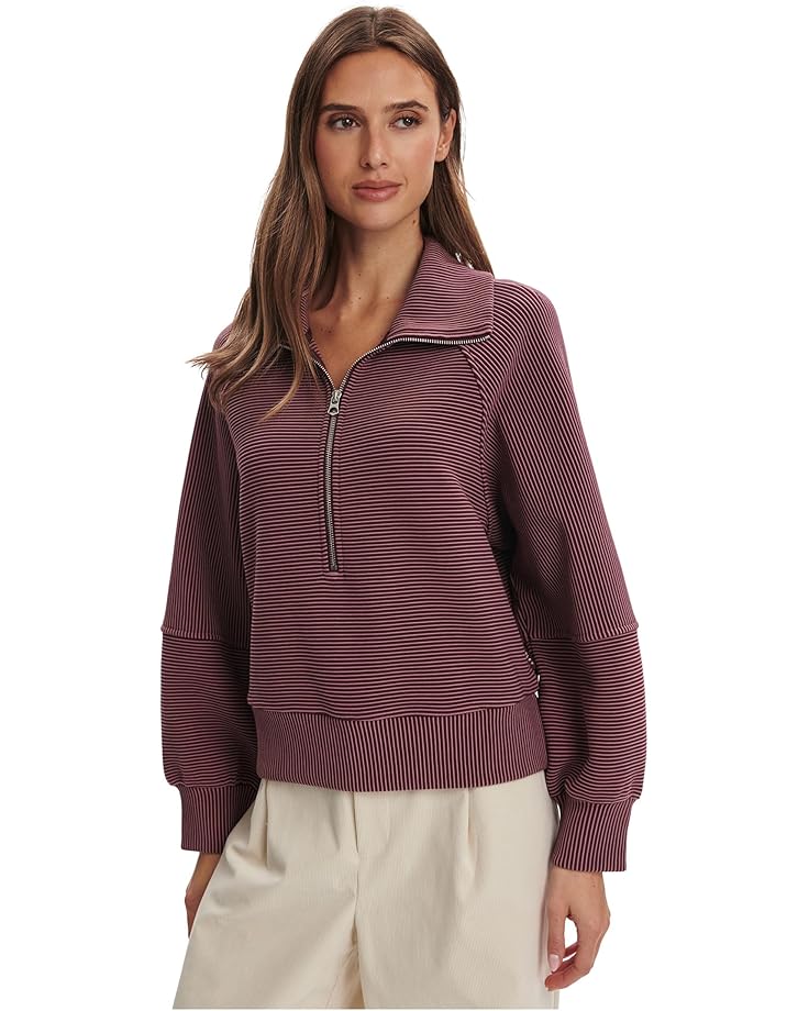 

Женский худи Varley Milano 1/2 Zip Sweat 2.0, Sassafrass/Wistful Mauve