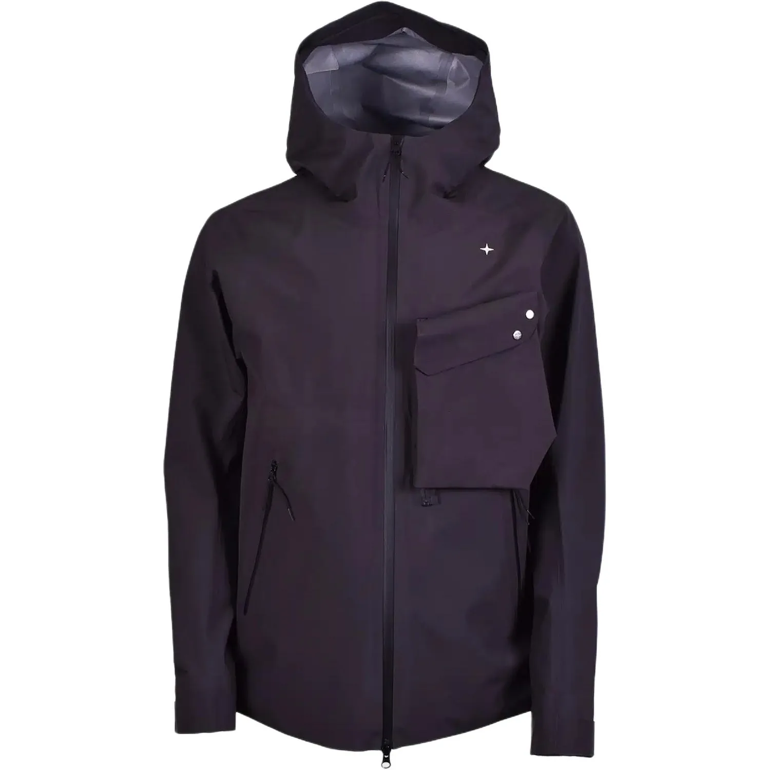 Худи STONE ISLAND, lead серый