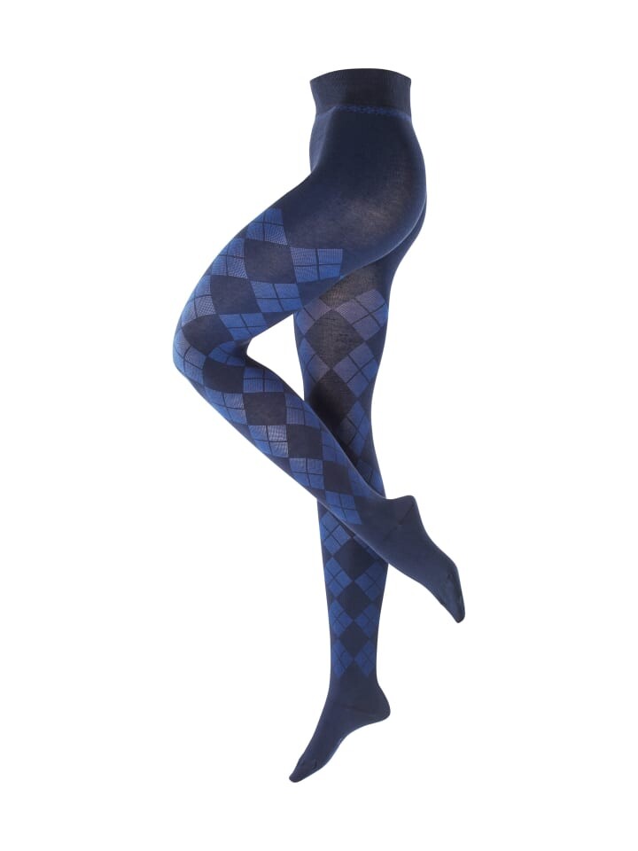 

Колготки Burlington Strumpfhose Fine Argyle, цвет Marine
