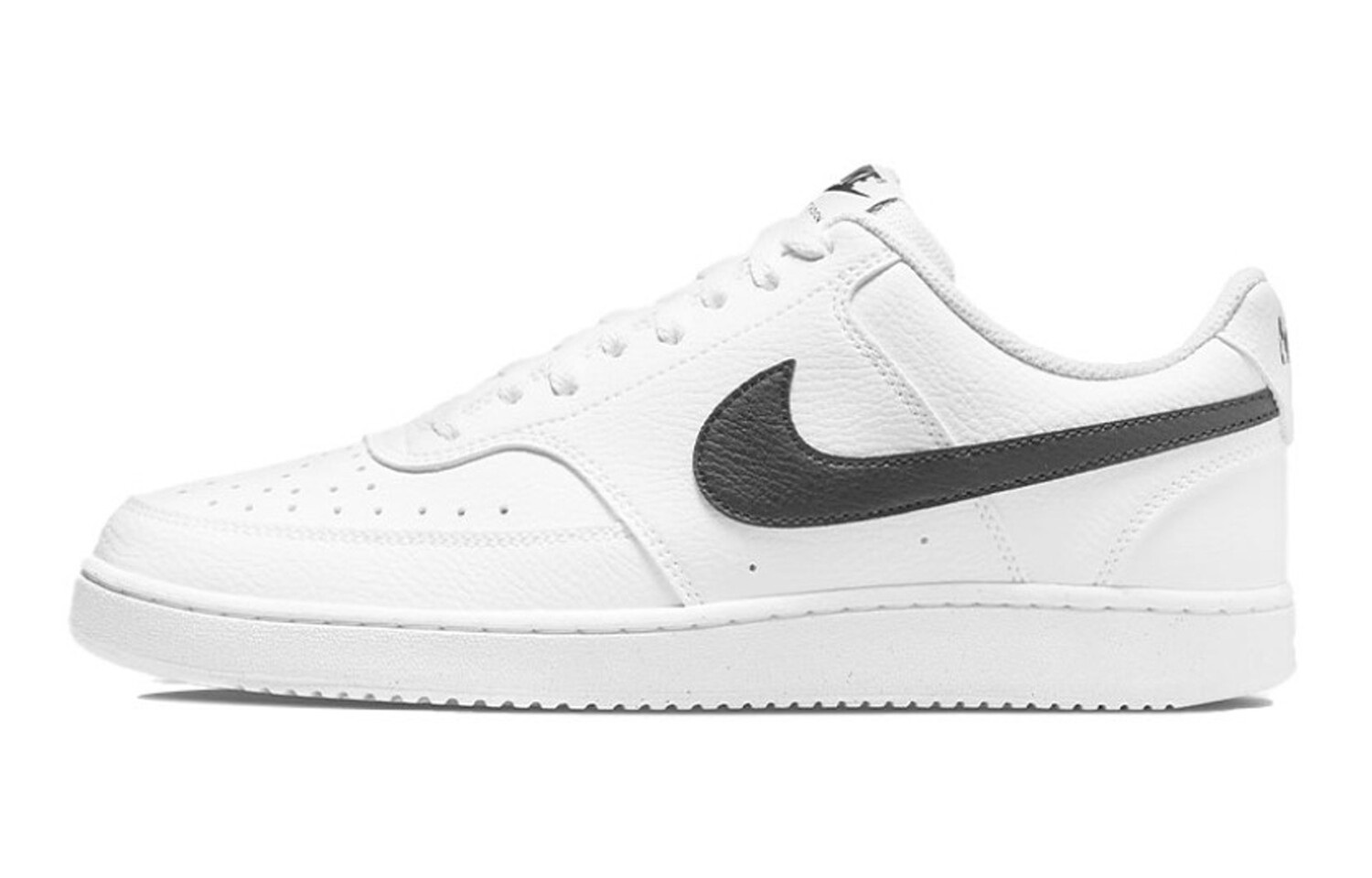 Кроссовки Nike Court Vision 1 Skateboarding Shoes Men Low-top White/black/gray, светло-серый — фото 4