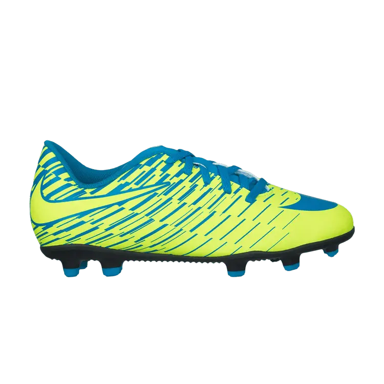 

Кроссовки Nike Bravata 2 FG GS Volt Blue Orbit, зеленый