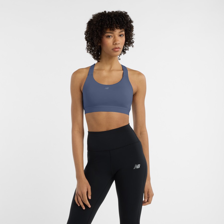 

Спортивный бюстгальтер без косточек new balance Essential, цвет Petrol
