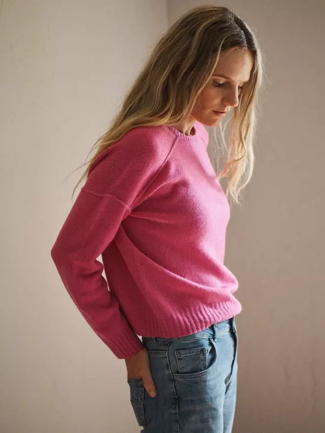 

Джемпер NRBY Sydney Cashmere Crew, цвет berry