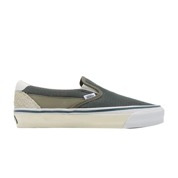 

Кроссовки Vans Tokyo Design Collective x Slip-On Reissue 98 SP LX, зеленый, Серый, Кроссовки Vans Tokyo Design Collective x Slip-On Reissue 98 SP LX, зеленый