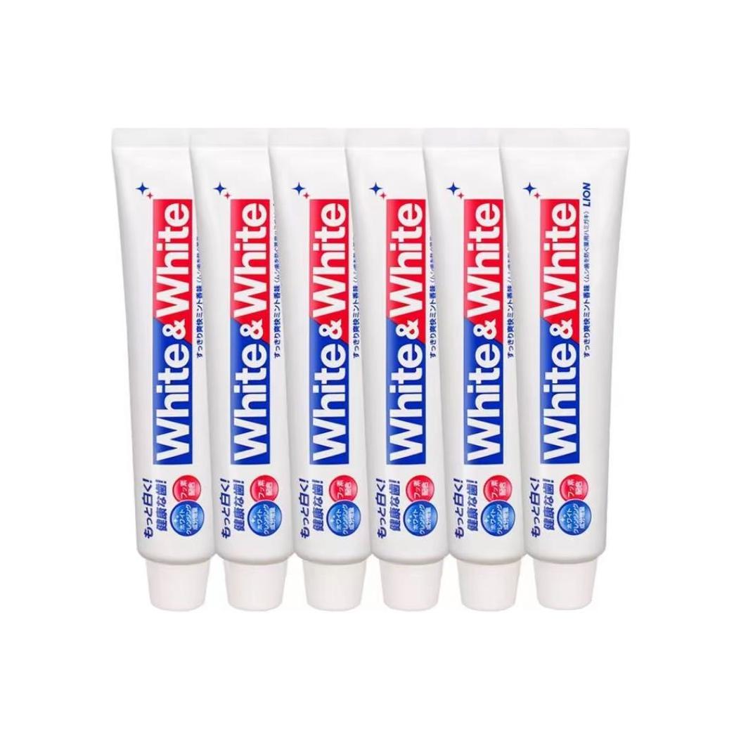 Зубная паста Lion White & White отбеливающая, 150 г*5 — фото 4