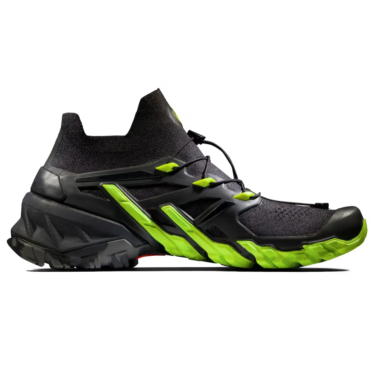 

Мужские горные ботинки Mammut AEGILITY PRO MID, черный/зеленый