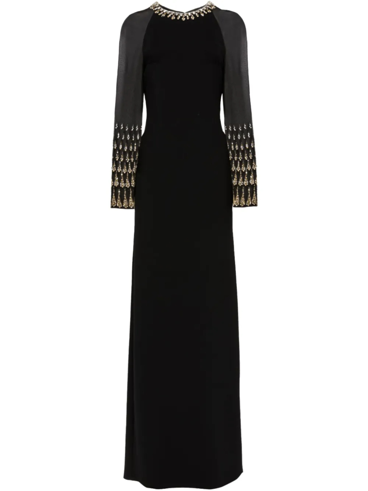 

Jenny Packham платье макси Margot, черный