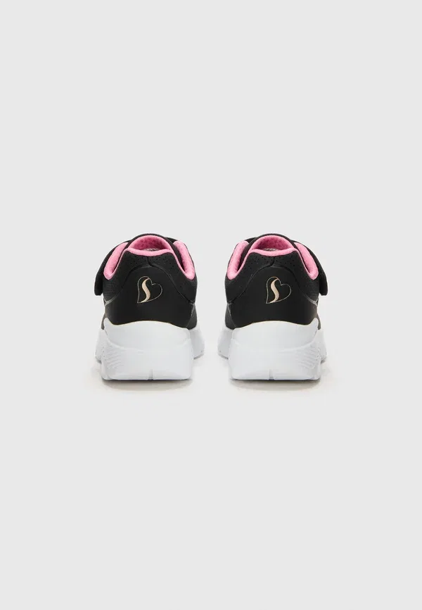 Кроссовки Uno lite trainers Skechers, черный/розовое золото — фото 3