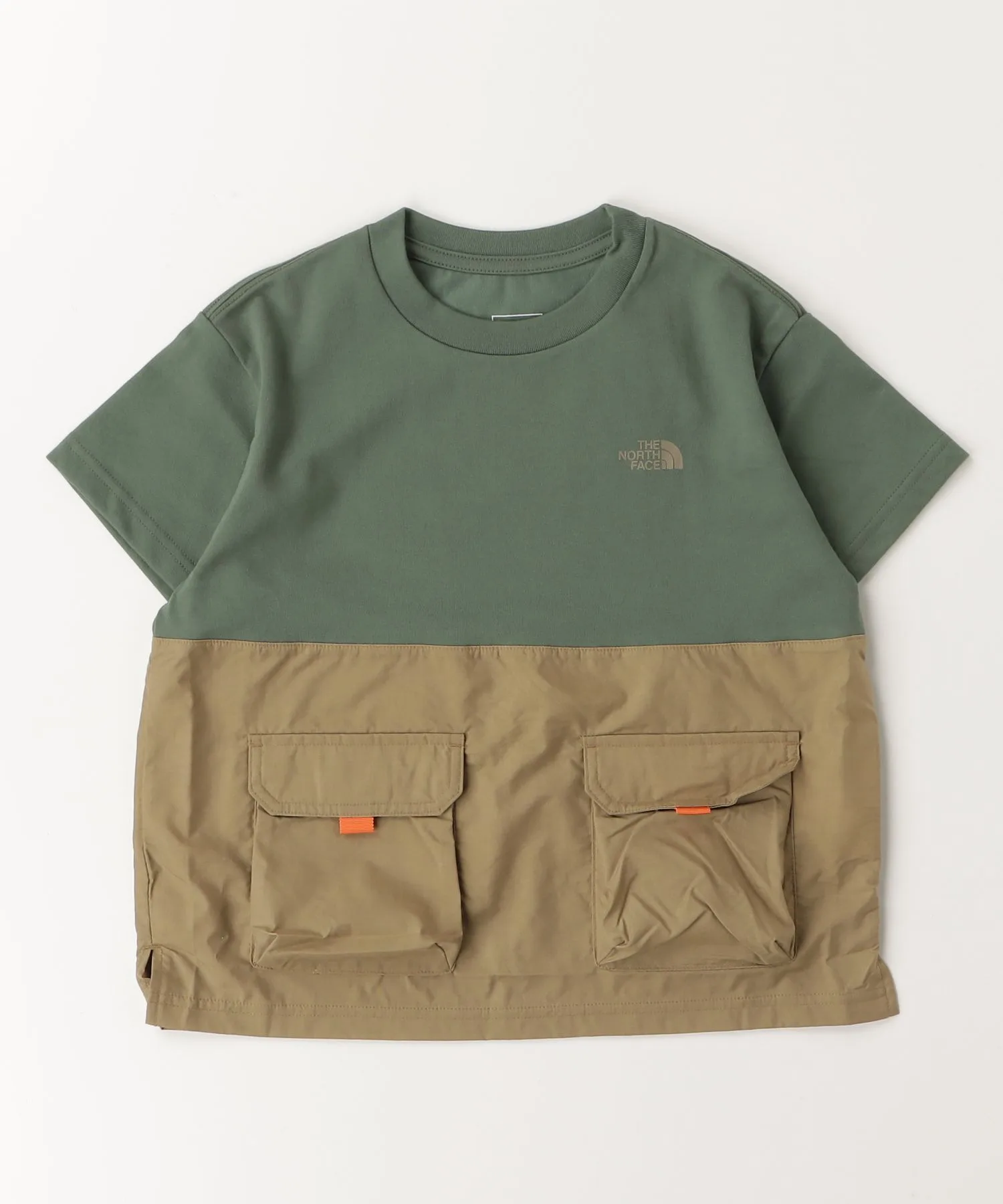 Детская футболка с карманами для приключений T Adventure Tee THE NORTH FACE хаки